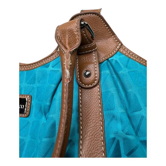 Nine & Co Teal Shoulder Bag - Picture 4 of 5